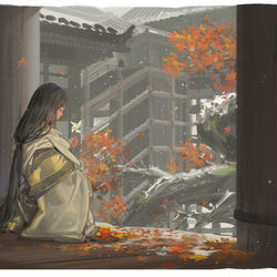 This is a pixiv picture whose title is #20190424 雪.
