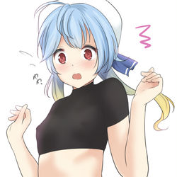 This is a pixiv picture whose title is 佐渡.