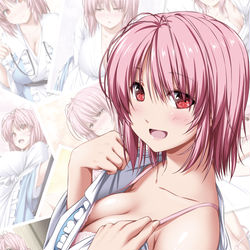 This is a pixiv picture whose title is 脱衣幽々子様.