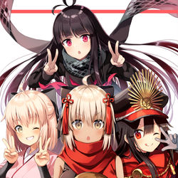 This is a pixiv picture whose title is ぐだぐだガールズ.