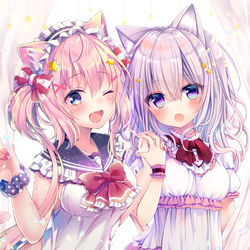 This is a pixiv picture whose title is ♡ SPRING CAT ♡.