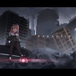 This is a pixiv picture whose title is PARADISE.
