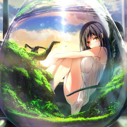This is a pixiv picture whose title is ウォータードロップ.