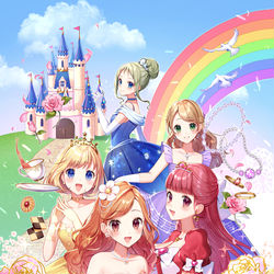 This is a pixiv picture whose title is きらきらかわいいめいさくえほん プリンセス.