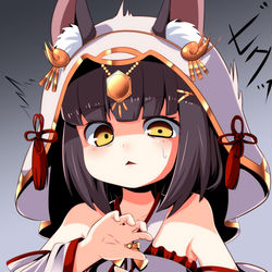 This is a pixiv picture whose title is なにかを見た長門ちゃんさん.