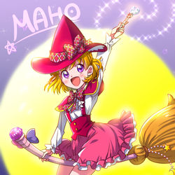 This is a pixiv picture whose title is MAHO　GIRL.
