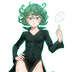 This is a pixiv picture whose title is Tatsumaki <3.