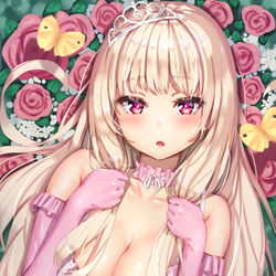 This is a pixiv picture whose title is お姫様.