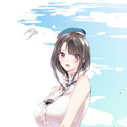 This is a pixiv picture whose title is 傘忘れて高雄さんに迎えに来てもらいたい.