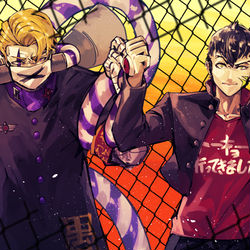 This is a pixiv picture whose title is グスタフ、学生服実装.