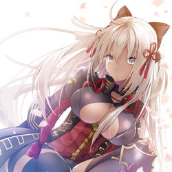 This is a pixiv picture whose title is 沖田オルタ.