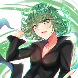 This is a pixiv picture whose title is 戦慄のタツマキ.