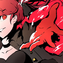 This is a pixiv picture whose title is P5R！.