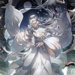 This is a pixiv picture whose title is 劍子仙跡.