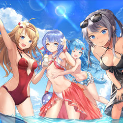 This is a pixiv picture whose title is 夏≈℃（ˆ▽ﾟ*)ノ≈°+○.