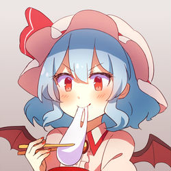 This is a pixiv picture whose title is もちレミリア.