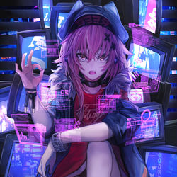 This is a pixiv picture whose title is F.