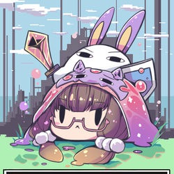 This is a pixiv picture whose title is ニトおさスライム.