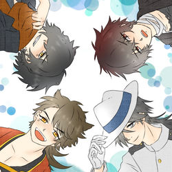 This is a pixiv picture whose title is クロスオーバー.