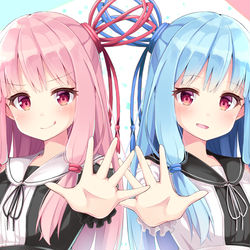 This is a pixiv picture whose title is 琴葉姉妹5th！.