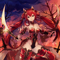 This is a pixiv picture whose title is 【逆襲のファンタジカ】印度神ラーヴァナ.