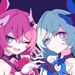 This is a pixiv picture whose title is twins.