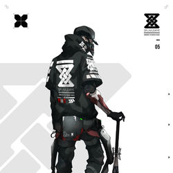 This is a pixiv picture whose title is Armored Techwear [Bat].