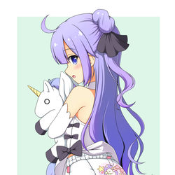 This is a pixiv picture whose title is ユニコーン.