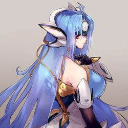 This is a pixiv picture whose title is KOS-MOS.