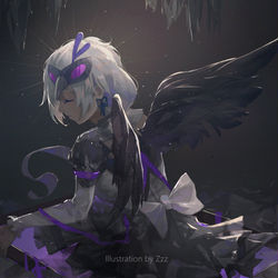 This is a pixiv picture whose title is 摸鱼.