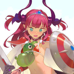 This is a pixiv picture whose title is Slime.