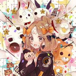This is a pixiv picture whose title is 英霊旅装アビー.