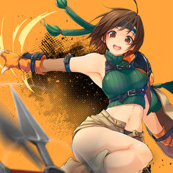 This is a pixiv picture whose title is ユフィ.