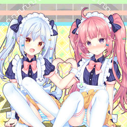 This is a pixiv picture whose title is ふたごコーデ.