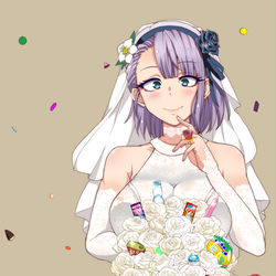 This is a pixiv picture whose title is 枝垂ほたる嬢御成婚記念誌.