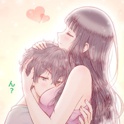This is a pixiv picture whose title is とある夫婦のふかふか時間②.