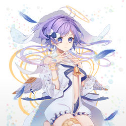 This is a pixiv picture whose title is ニーア・バブル(天使ver.).