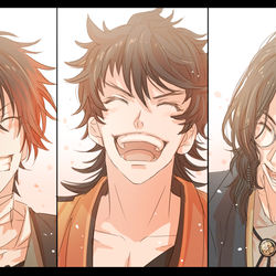This is a pixiv picture whose title is 笑顔咲く.