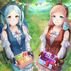 This is a pixiv picture whose title is 双子.