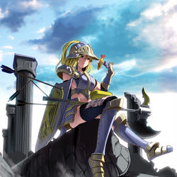 This is a pixiv picture whose title is えびふらい.