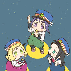 This is a pixiv picture whose title is 星をめざして.