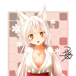 This is a pixiv picture whose title is 狐白299.