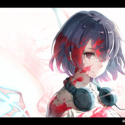This is a pixiv picture whose title is アリスブラッド.