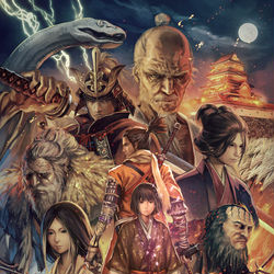 This is a pixiv picture whose title is SEKIRO<隻狼>.