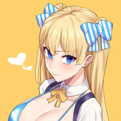 This is a pixiv picture whose title is 💛💙.
