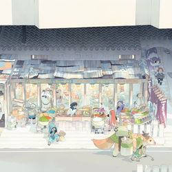 This is a pixiv picture whose title is スーパーロード.