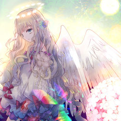 This is a pixiv picture whose title is 天使ちゃん.