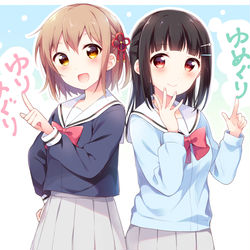 This is a pixiv picture whose title is 『ゆめぐりゆりめぐり』連載開始！.