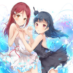 This is a pixiv picture whose title is 「それは運命の出会い」.