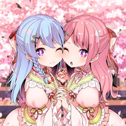 This is a pixiv picture whose title is SAKURA SPLASH！.